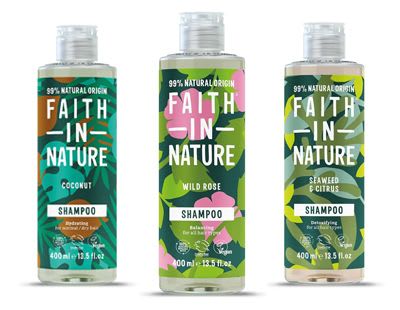 Faith in Nature products.