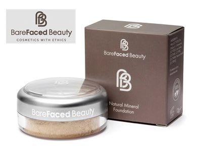 Barefaced Beauty cosmetics.