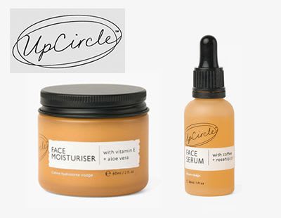 Up Circle face products.